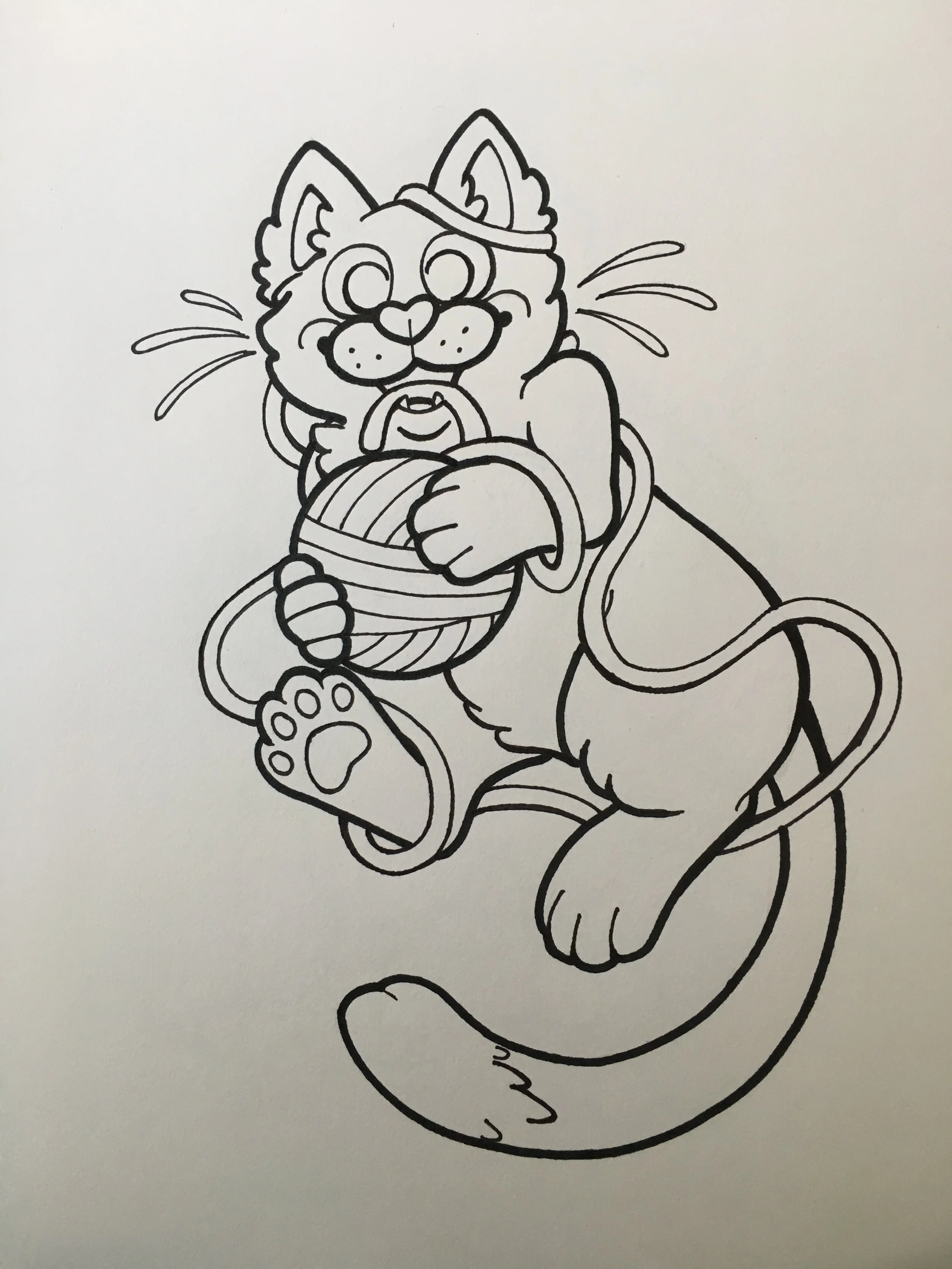 Simple Coloring Page #1