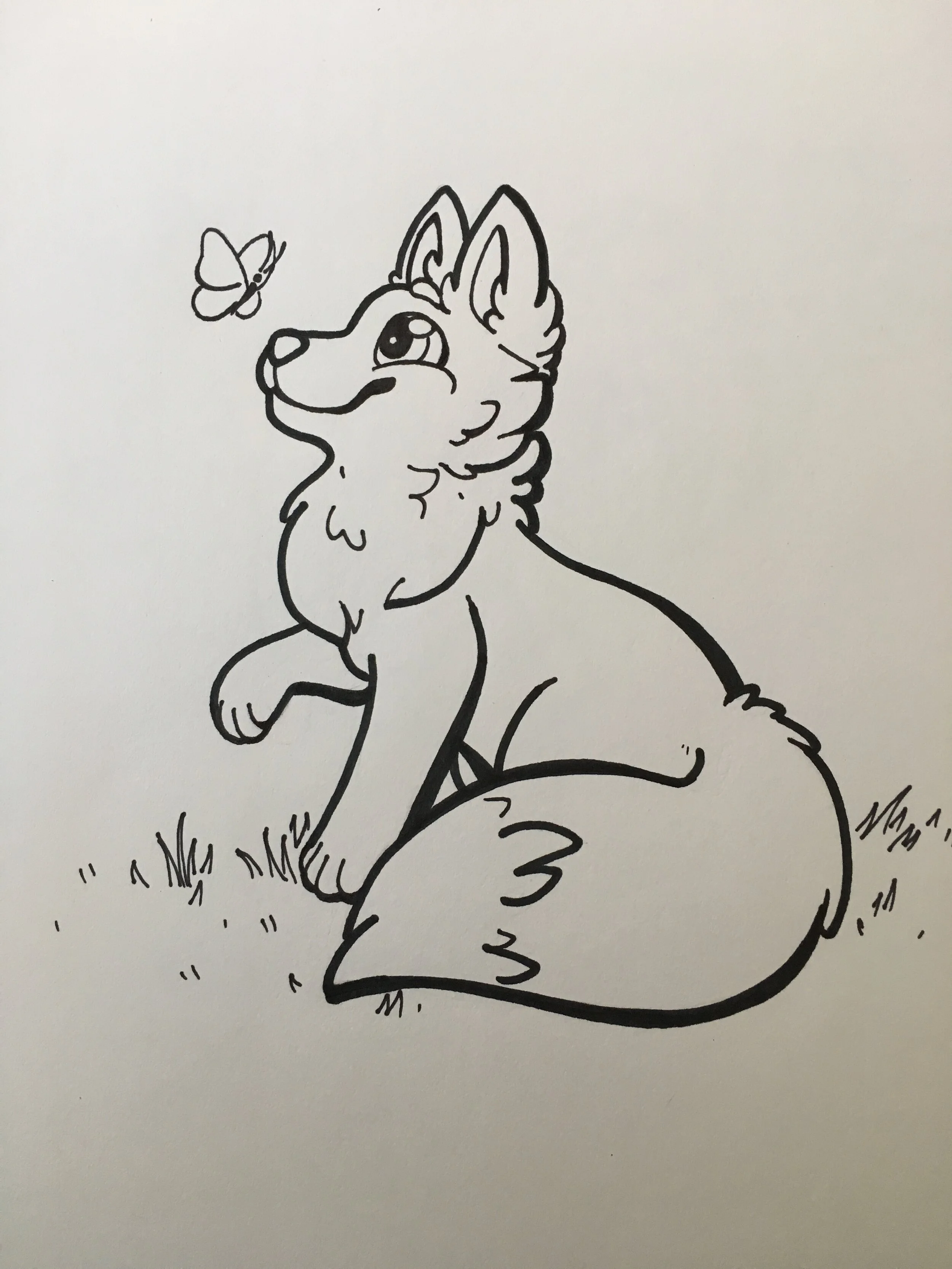 Simple Coloring Page #4