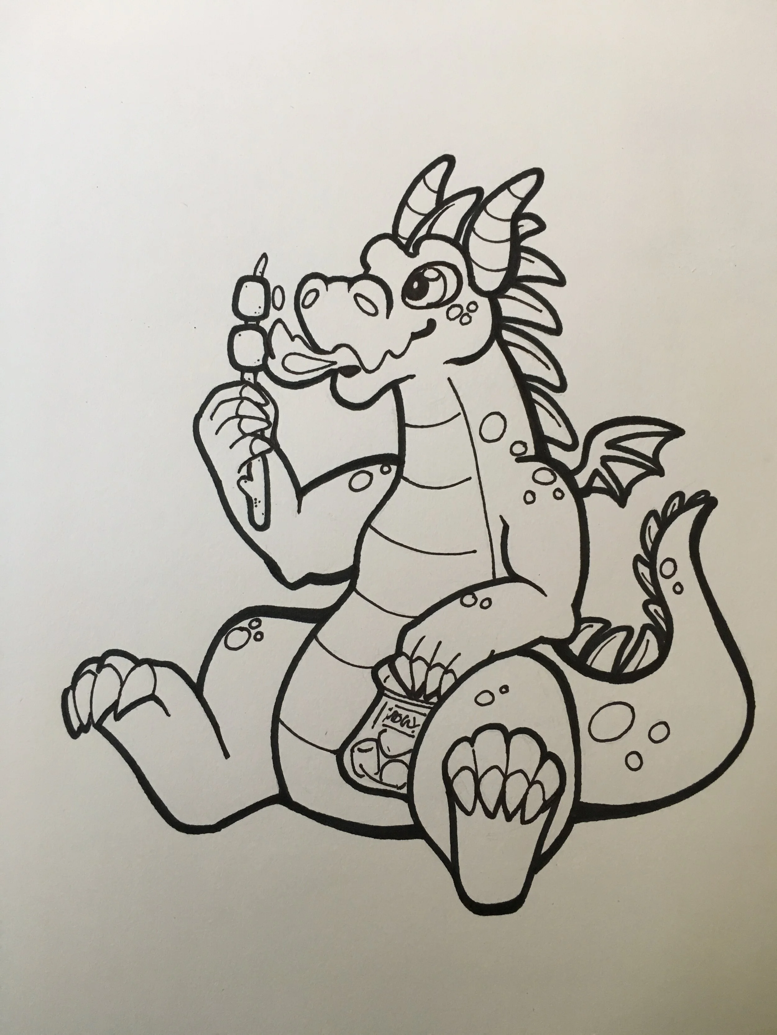 Simple Coloring Page #2