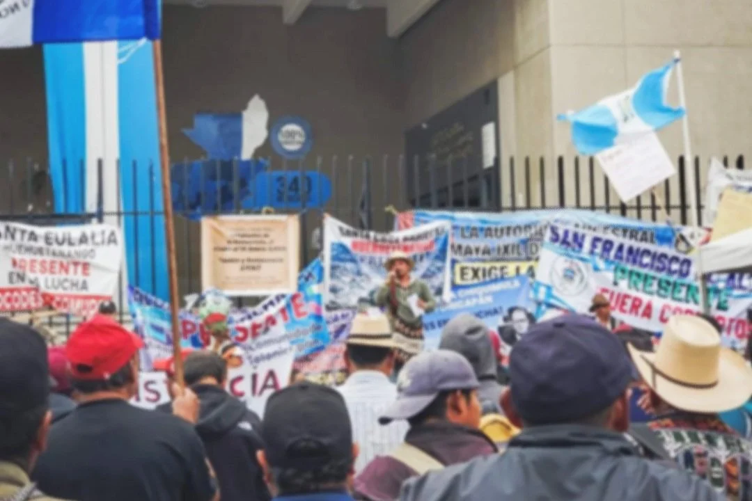 Threats to the Guatemalan electoral process