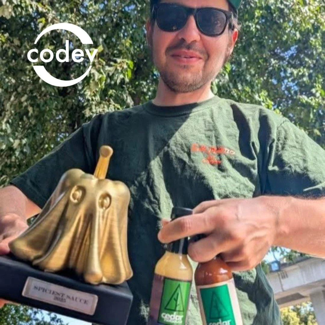 Congratulations to Jacob Hetsler, founder of Cedar Hot Sauce, for picking up the &ldquo;Spiciest Sauce&rdquo; award at the recent Hot in the City hot sauce festival. Cedar Hot Sauce is 100% Indigenous owned and operated, and was founded by Jacob in 2