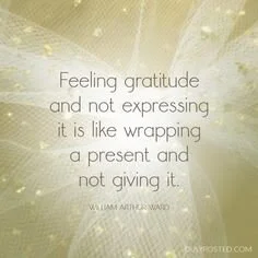 Feeling Gratitude 