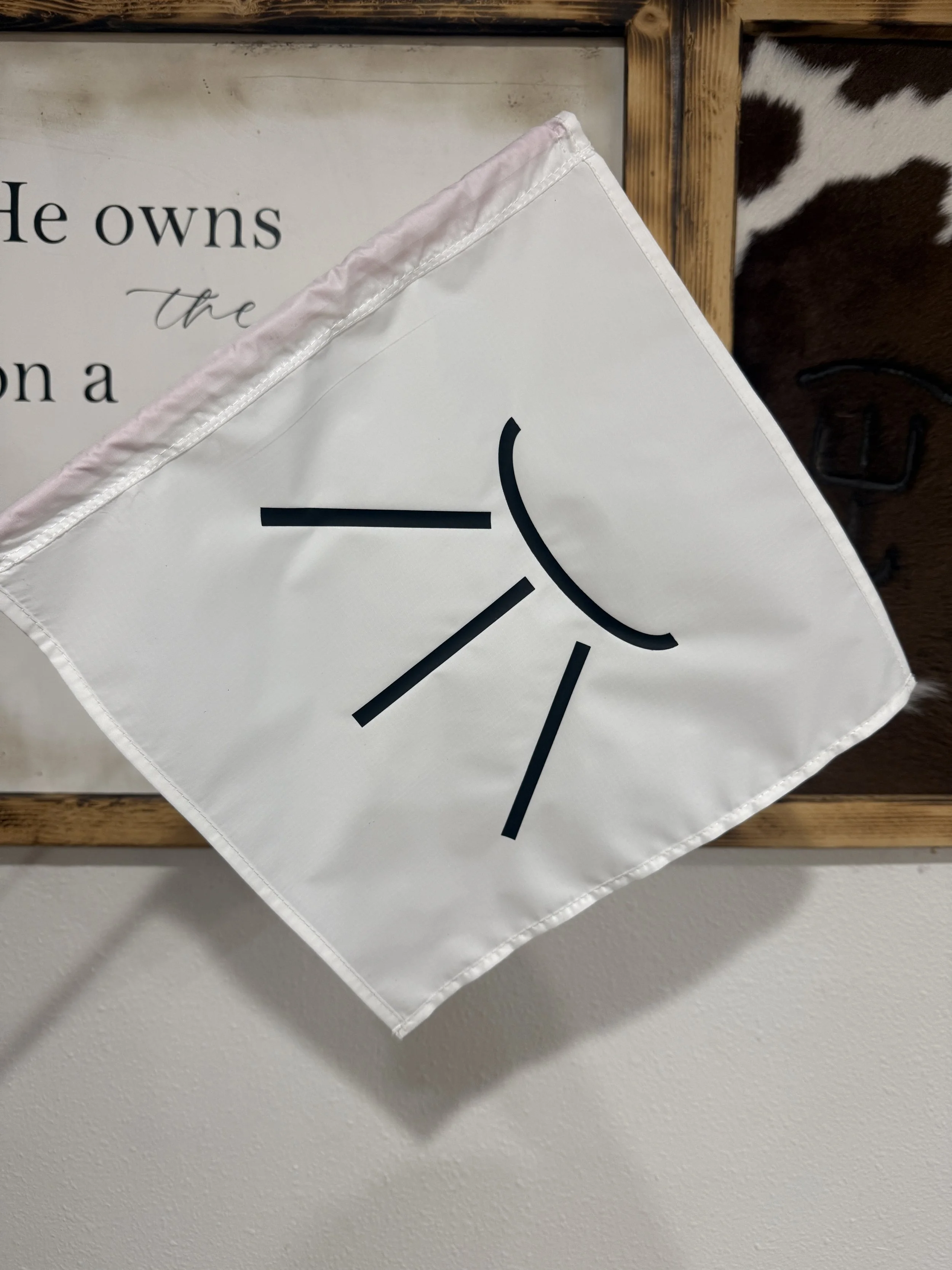 Custom Cattle Sorting Flag