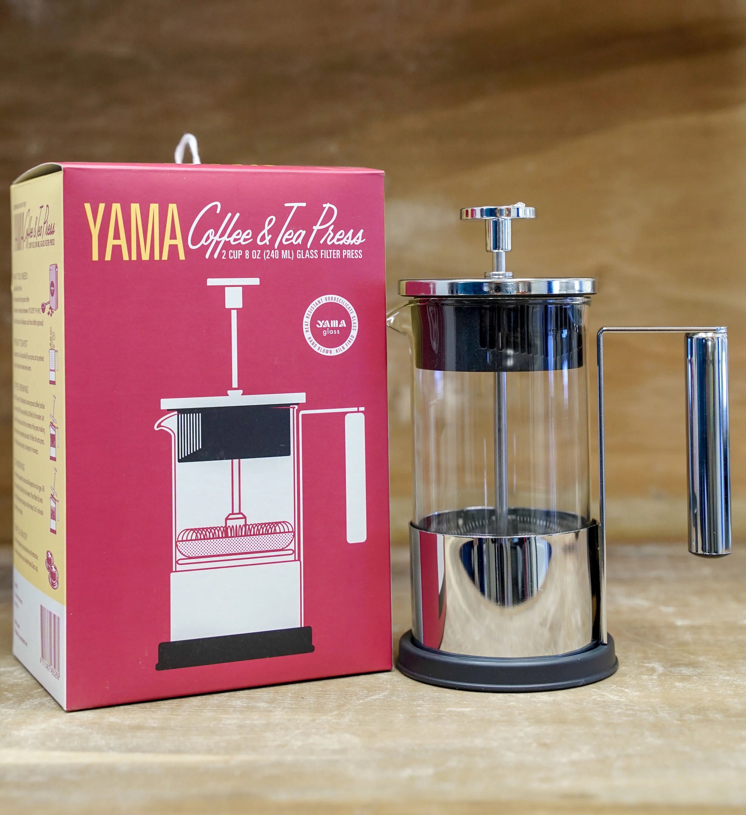 Yama French Press - 2 Cup — Chapolera 
