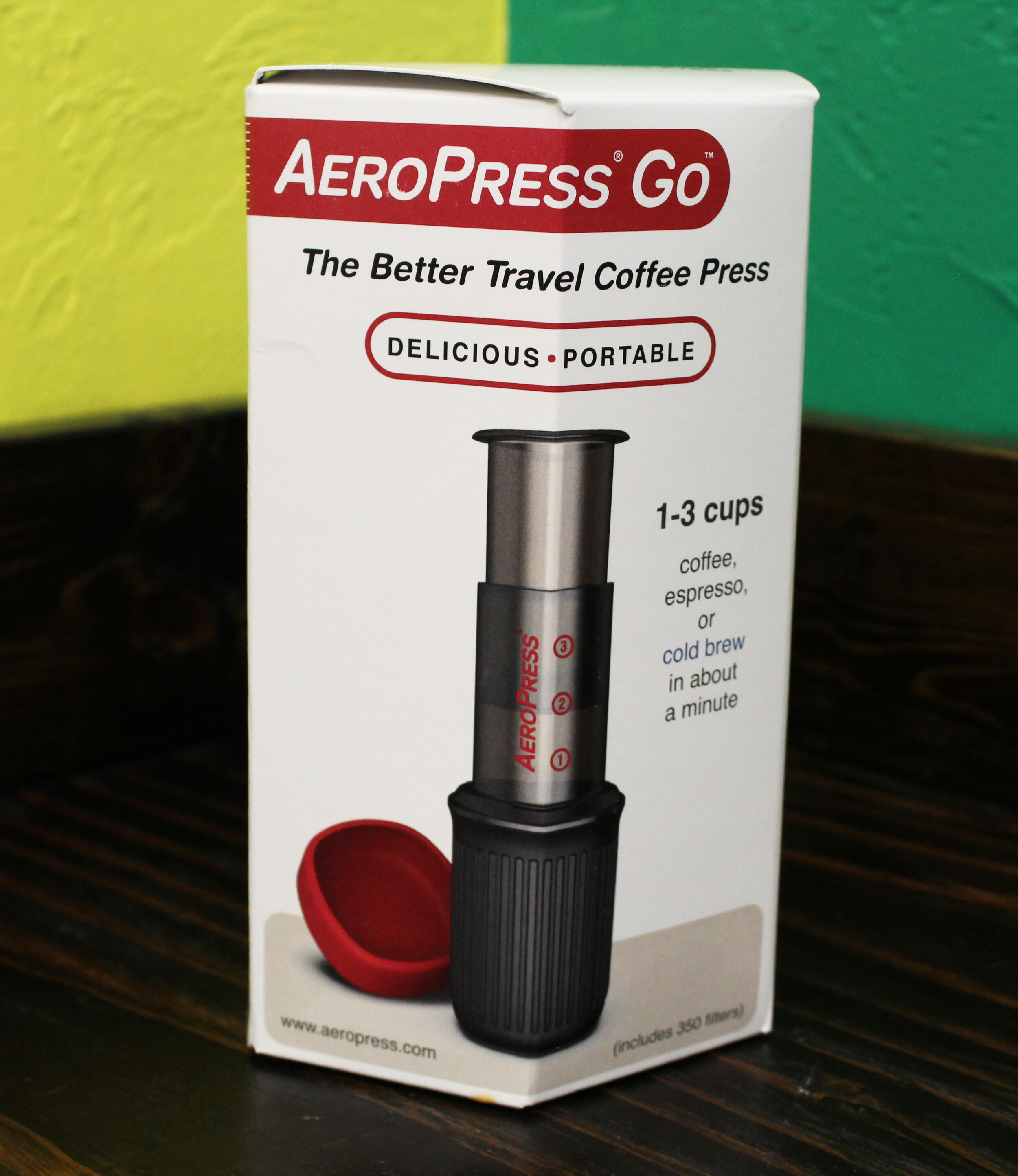 NEW 1-3 Cups AeroPress Go Portable TRAVEL Coffee Press 