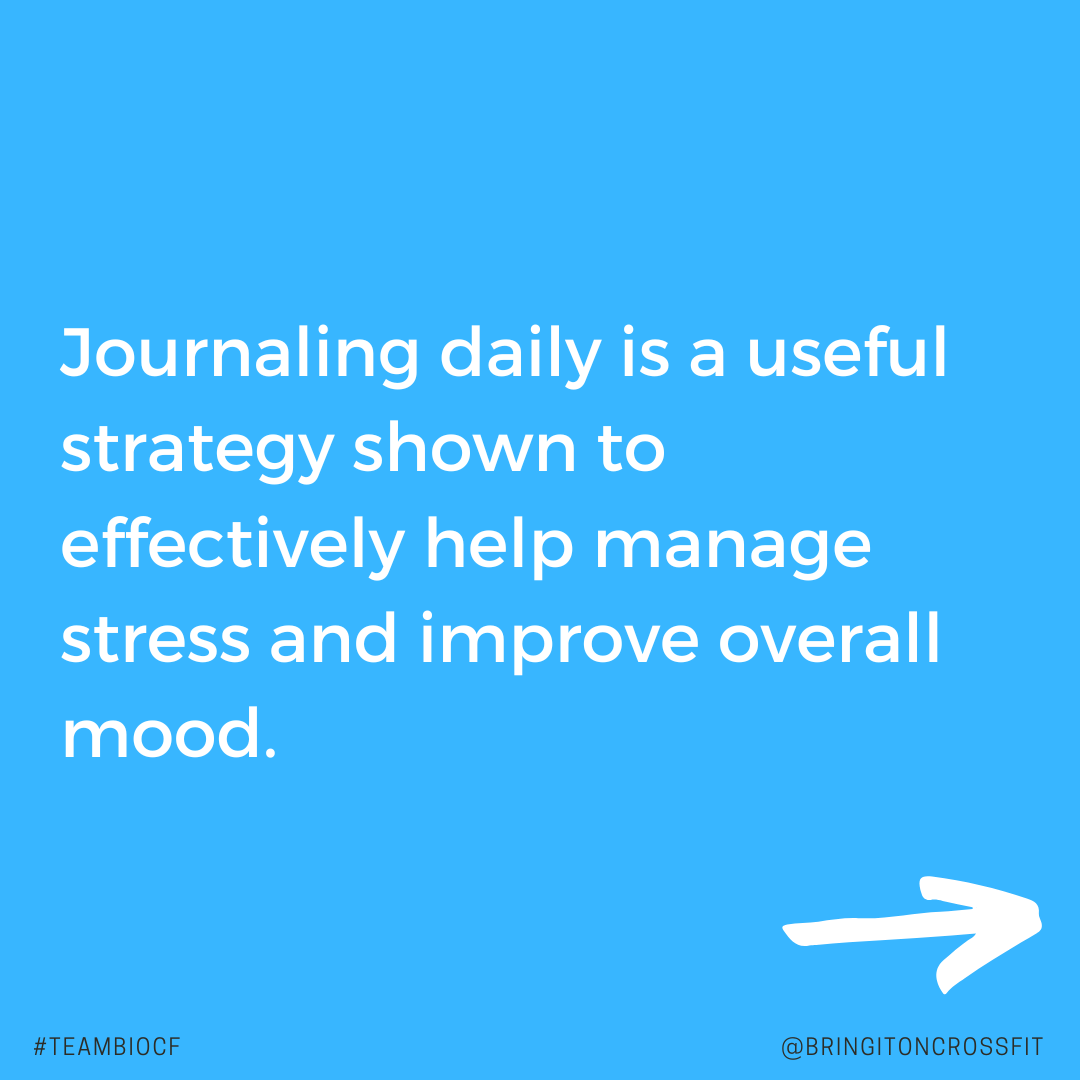 Do you practice Gratitude Journaling?