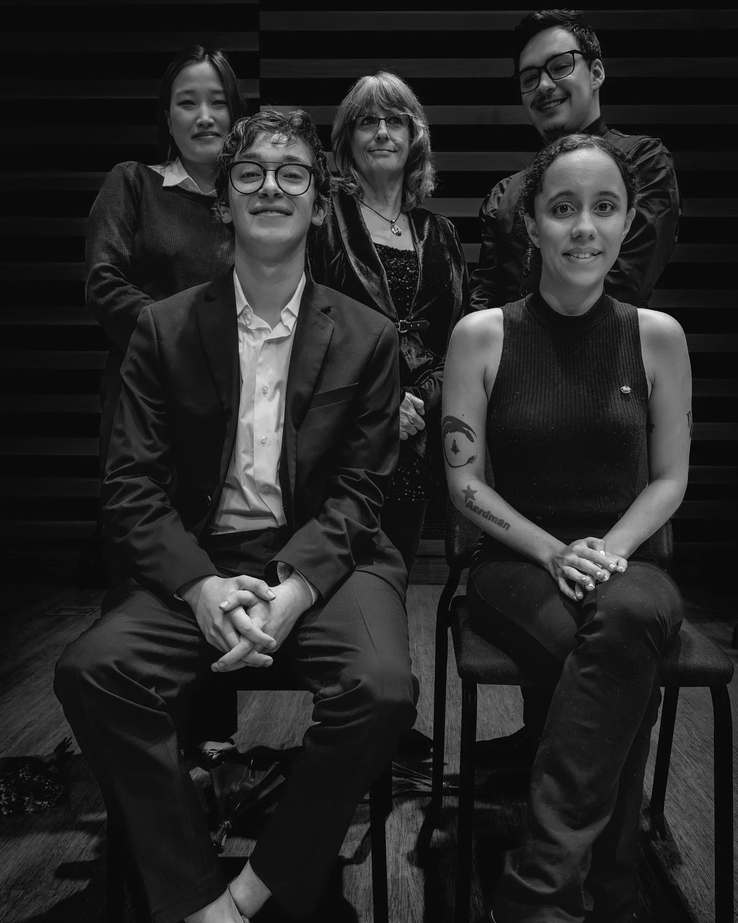 Composers from the USF orchestra.