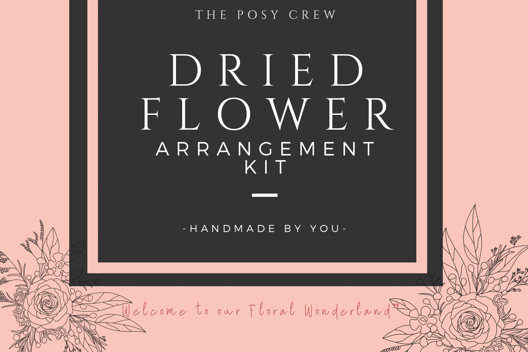 DIY Flower Kits Gifts for flower lovers