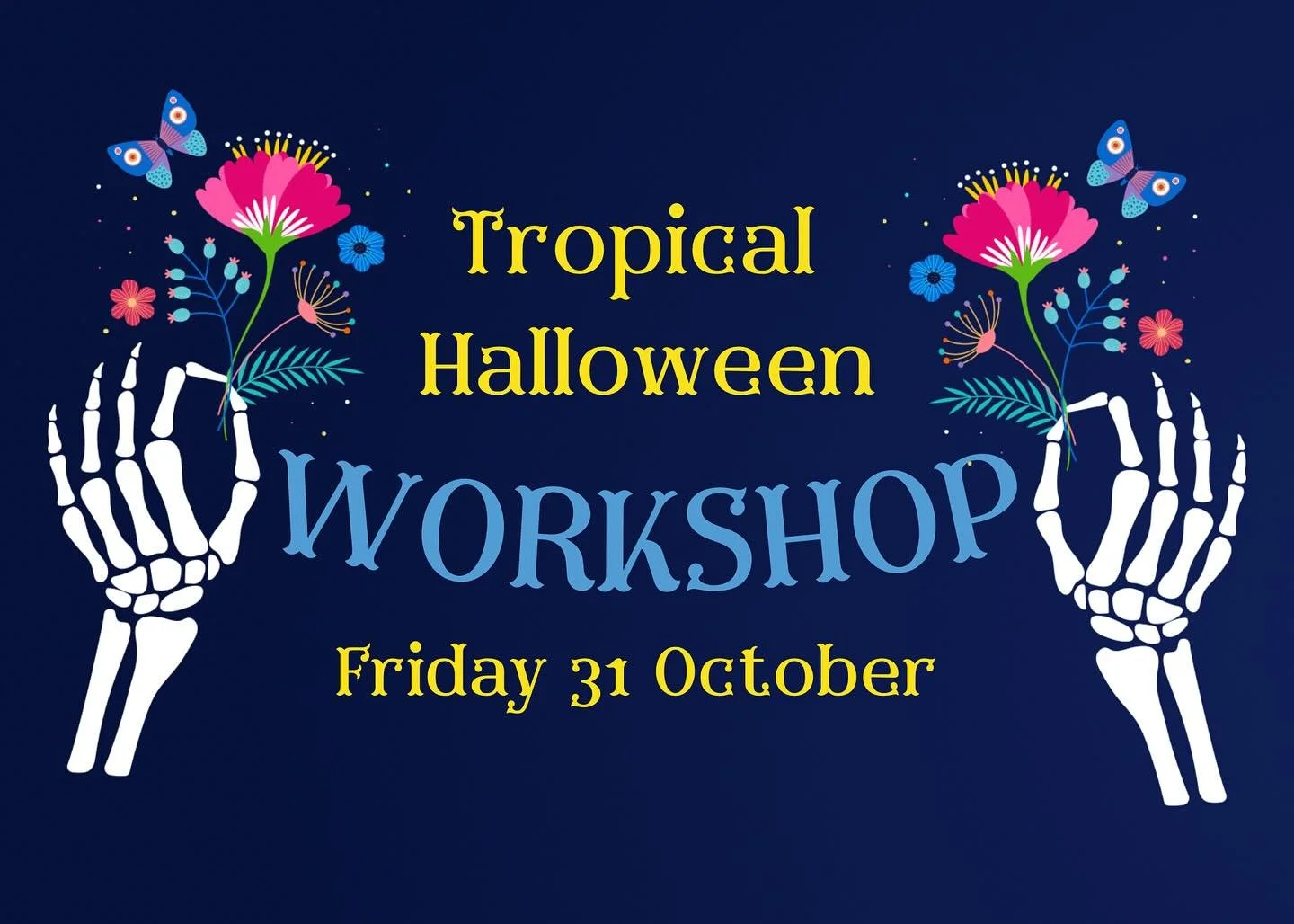 Not your average Halloween Centrepiece&hellip;. Join me next Friday for a unique, bright and bold take in a classic centrepiece. 

Head to the website to book your spot now.

#cairns #flowerworkshop #halloweeenworkshop #halloweenincairns #learnfloris