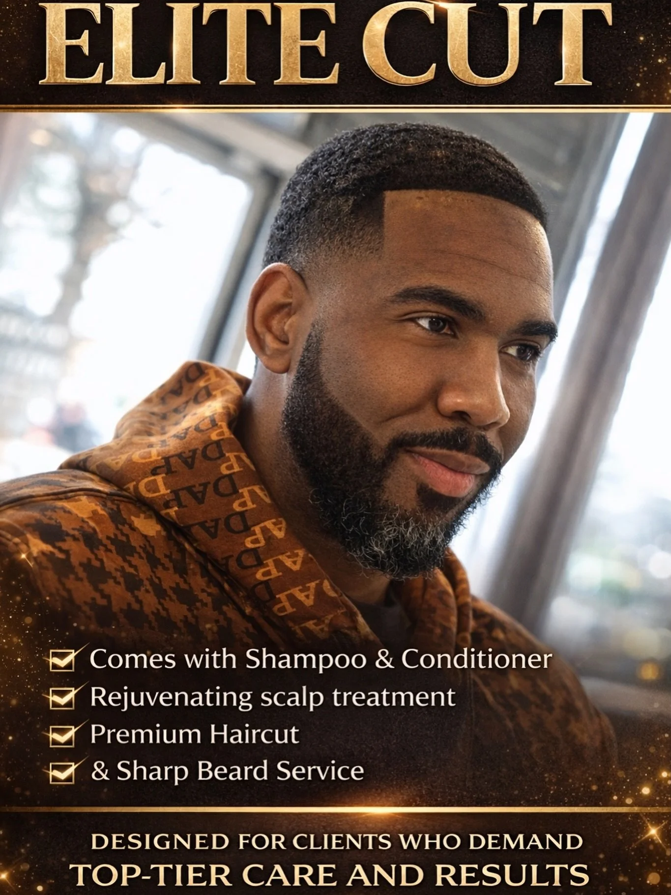 Introducing &ldquo;ELITE CUT&rdquo; 
We booking this service all 2026 🥂👏🏾✨
You know you&rsquo;re TOP TIER, this is for you! 
#atlbarber #mcflairquts #flaircare #monthlymembership #mcflairqut