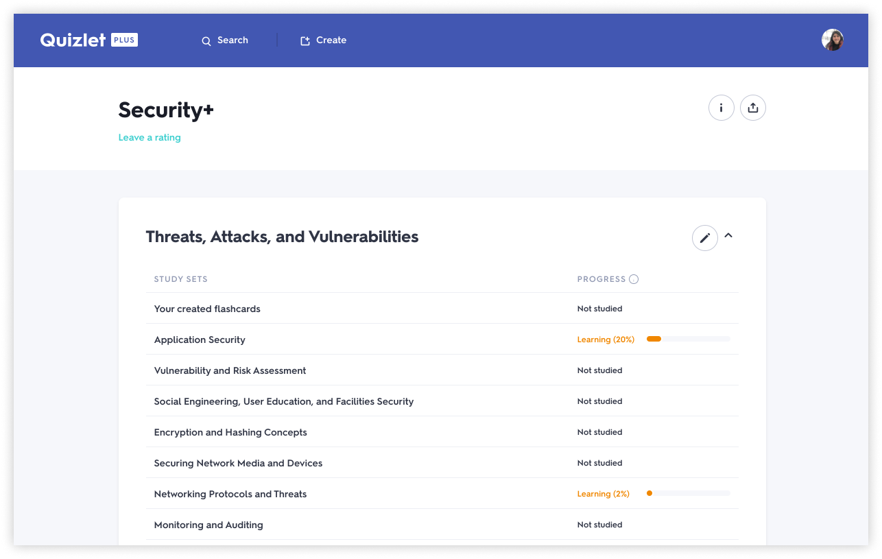 Quizlet Internship — Pranavi Javangula