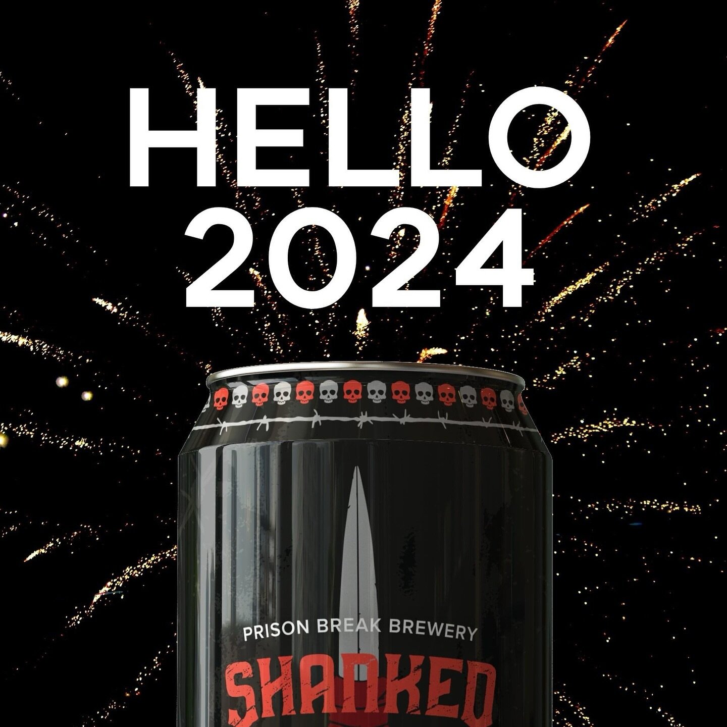 Raise your beer to the start of a new year! 🍺🎉 Thanks to all those who were along for the ride in 2023... we know big things are in store for 2024! Cheers! 🍻🤘