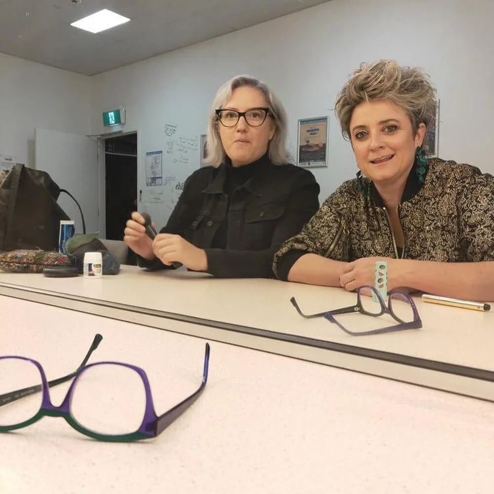 @christineryancomedy and I are quitting comedy to focus on our modelling &ldquo;careers&rdquo;.