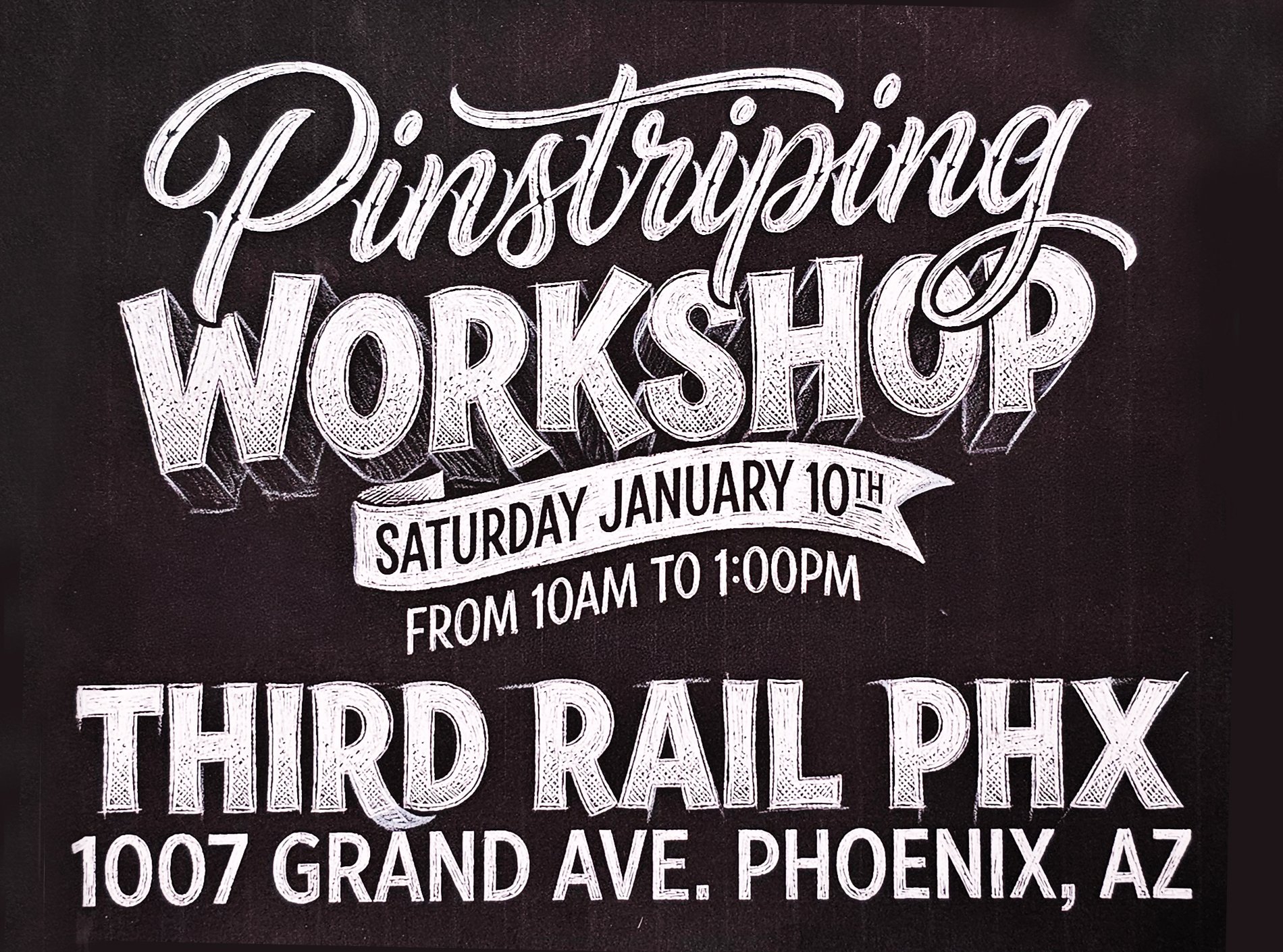 PINSTRIPING WORKSHOP