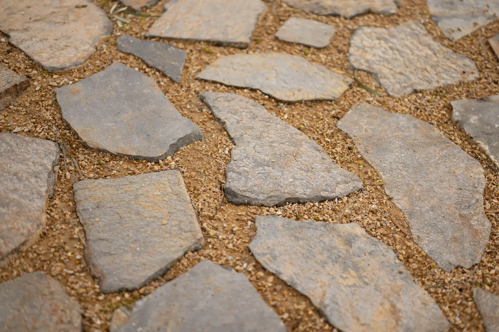 Wistow crazy pave with yankomite joints