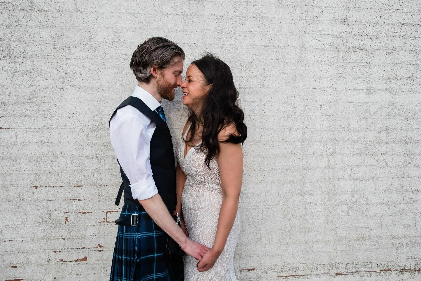Maybe it&rsquo;s the exposed brickwork, the big Victorian windows or the city backdrops - we love shooting weddings in industrial spaces 🖤