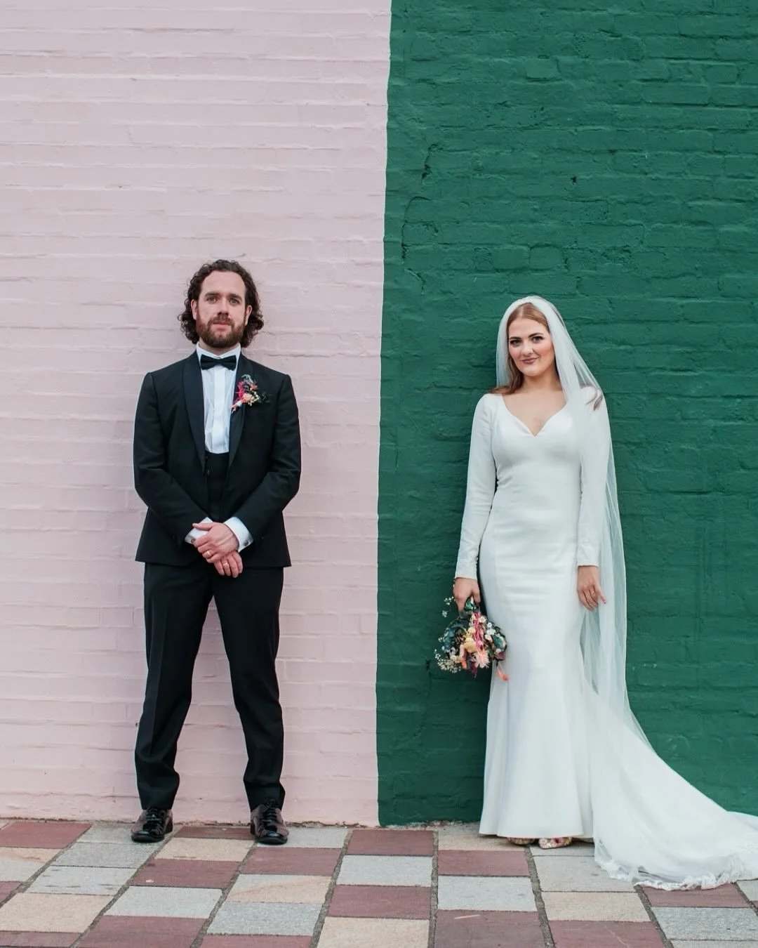 Liam + Sophie at @stlukesglasgow - 

what. a. day. 🖤🤍
