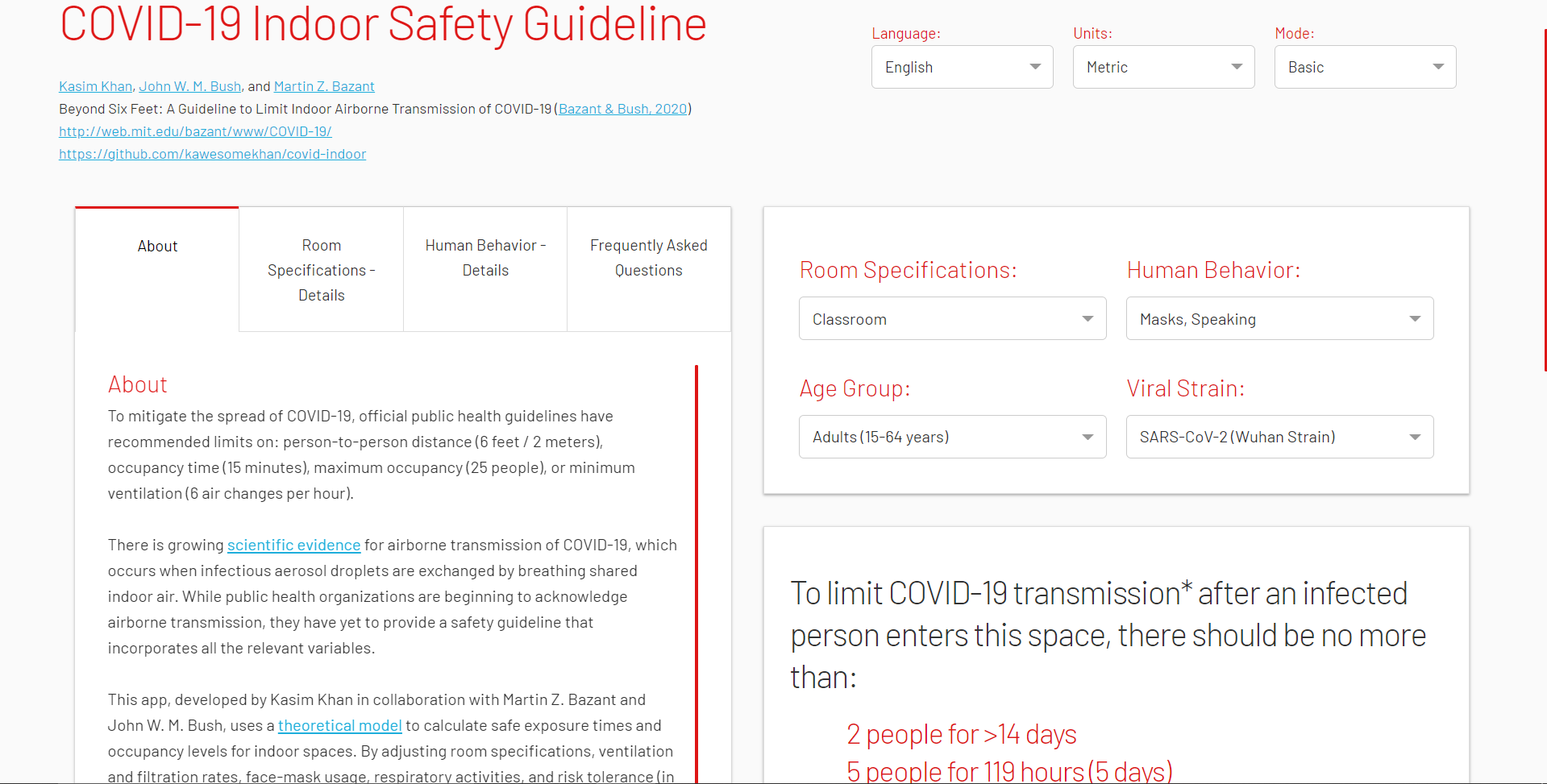COVID-19 Indoor Safety Guidelines 