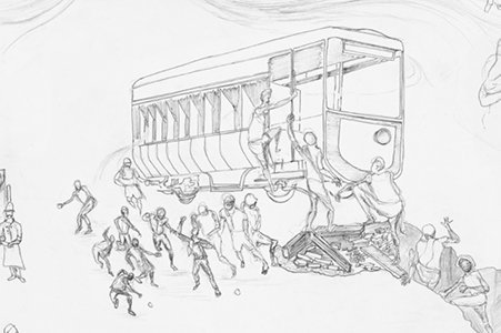 DRAWING THE BOMBAY PLAGUE 