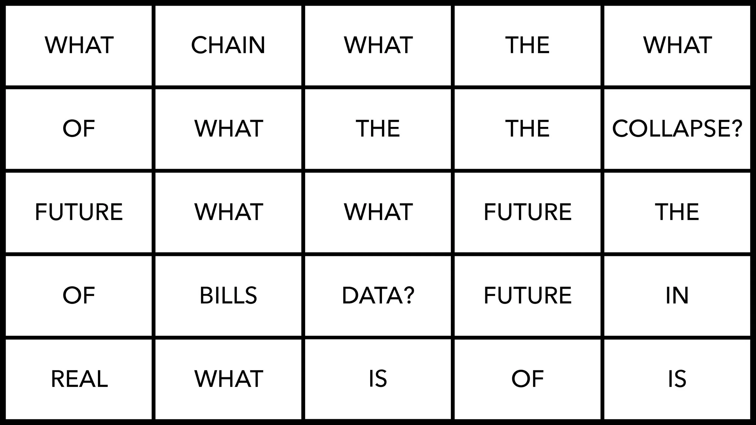 2020 Vision