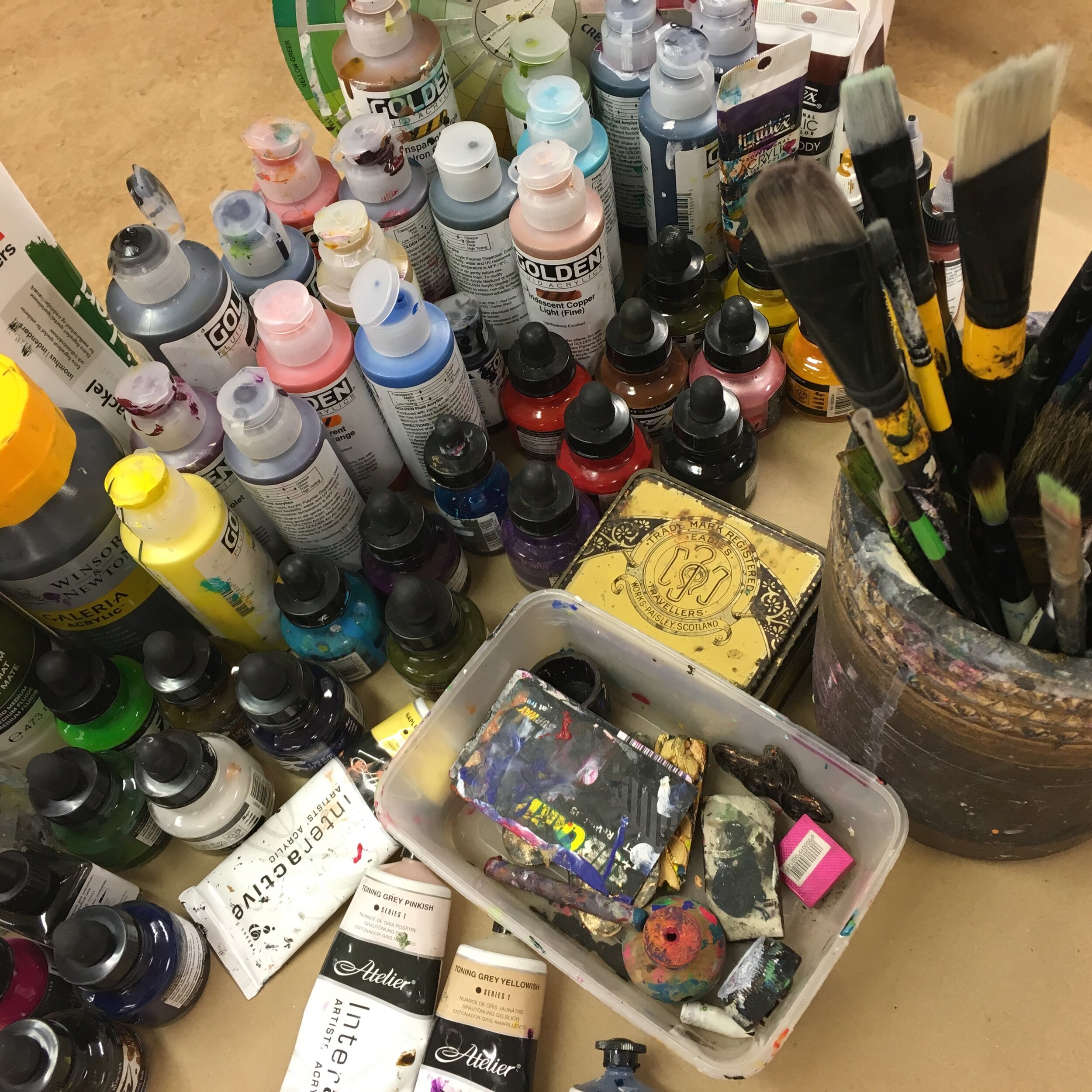 Artist toolkit and a FREE art retreat — Jenny Grant Art Mixed