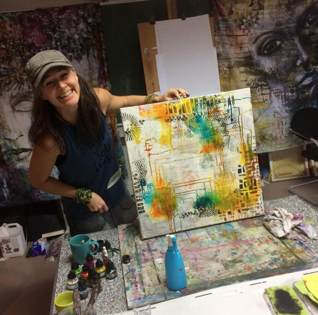 Artist toolkit and a FREE art retreat — Jenny Grant Art Mixed Media Artist