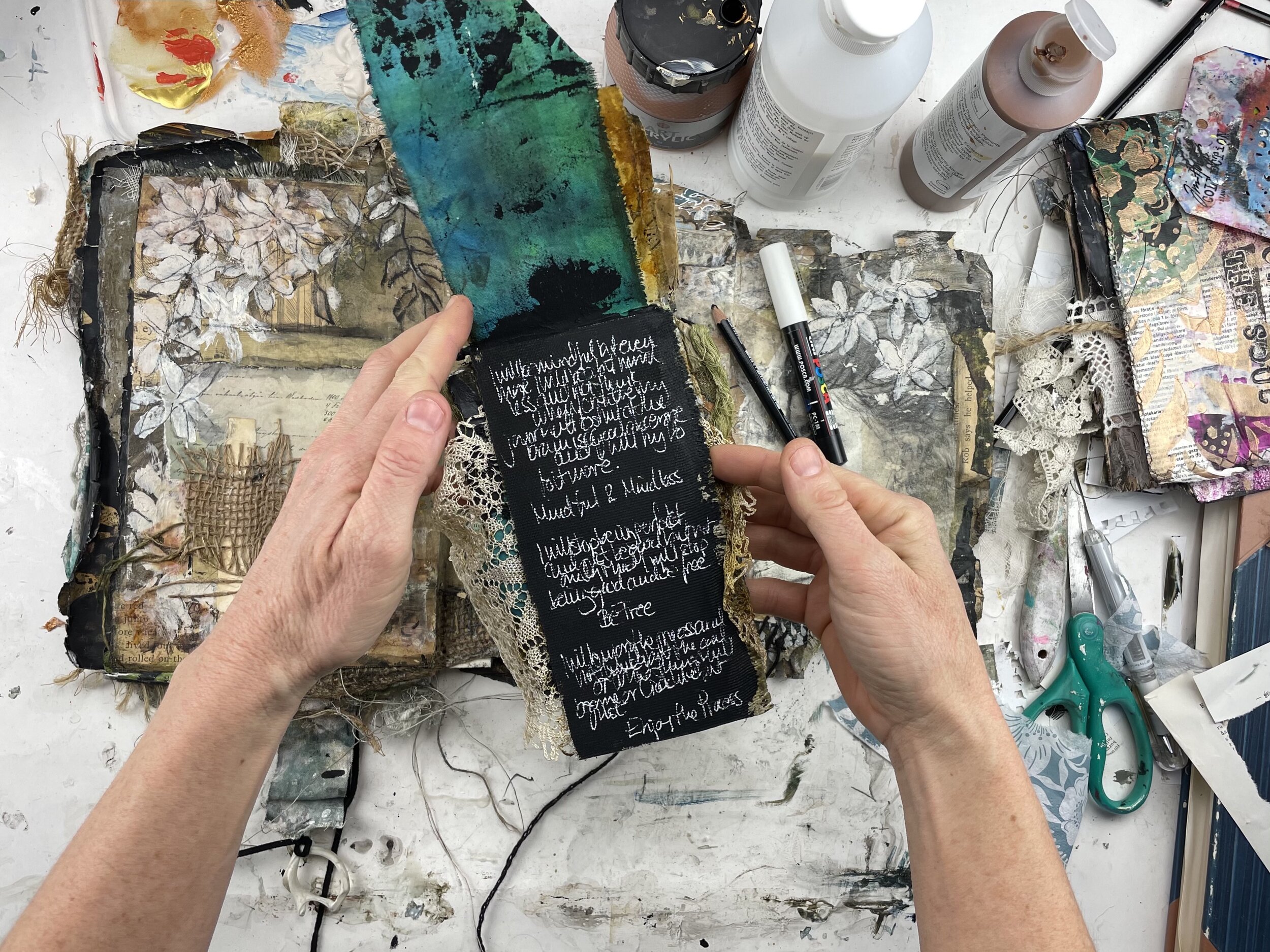 Getting started with art journaling — Jenny Grant Art Mixed Media