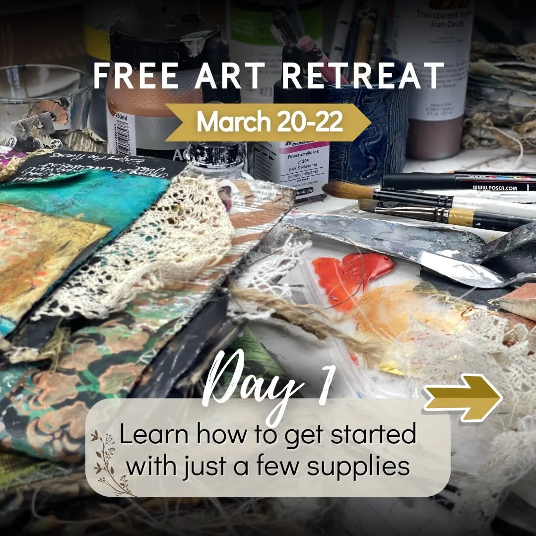 FREE Online Art Retreat - March 20-21

I am excited!! Spring is slowly pushing the winter away... and spring means my Free Online Art Retreat is coming up very soon!!!

You know what it&rsquo;s like. You often feel tired, not because you&rsquo;re too
