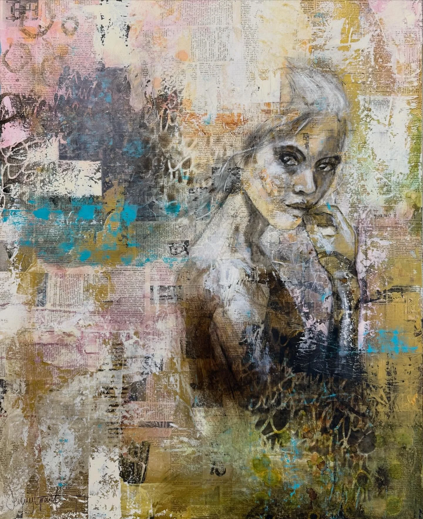 &ldquo;The Small Things&rdquo;
100x80 cm

My friend Jo @navigationforliving wrote something in her amazing Newsletter the other day, that really resonated with me.

&ldquo;Today I&rsquo;m giving thanks for the little, tiny things that make our world 