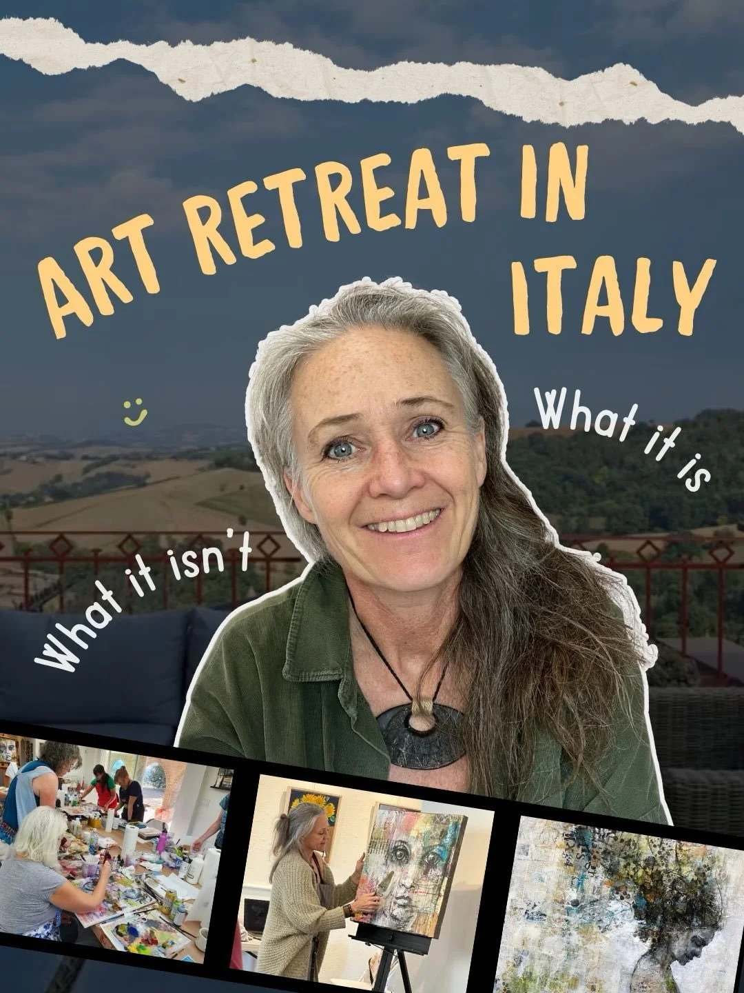 Express Your Voice - an Art Retreat in Le Marche,Italy

28 Aug - 4 Sep 2026

If you&rsquo;ve been circling this and wondering &ldquo;is this my kind of retreat?&rdquo;, I made this simple guide.

Small group, gentle guidance, spacious days, and art-m