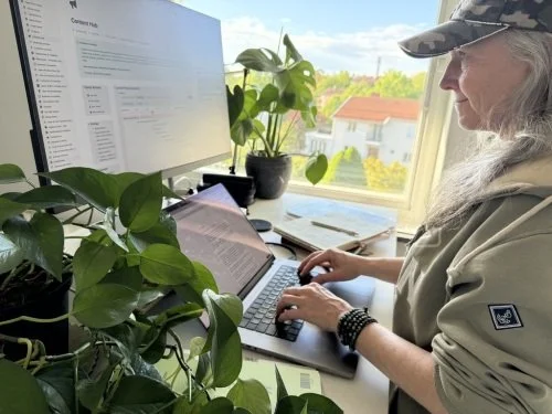 When the work you love changes shape: a peek behind the scenes of running an online business
