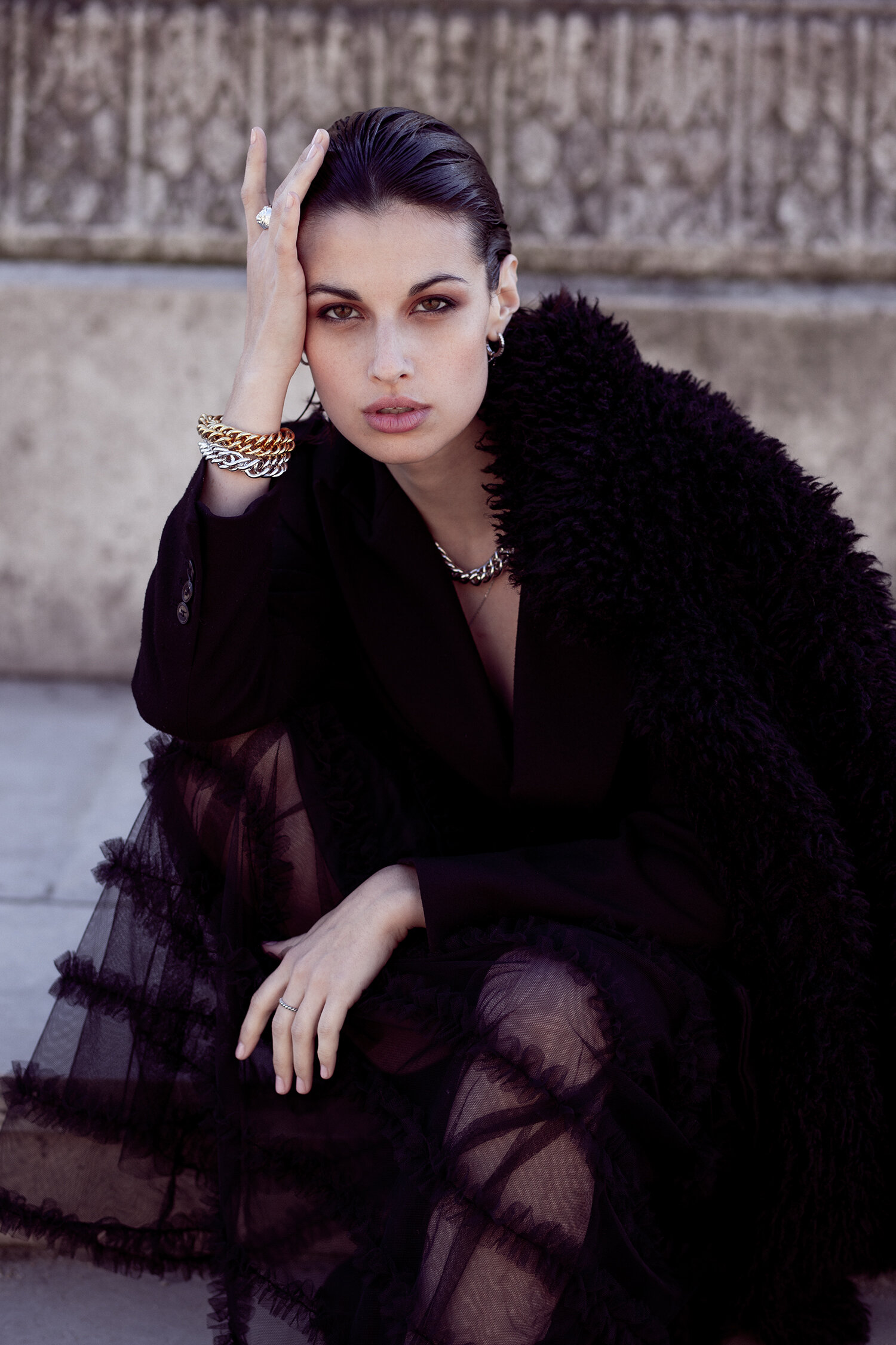 Photographer : Film.LegacyMUA : Agnes ObisJewels : Stellar ParisModel : Juliette Alenvers