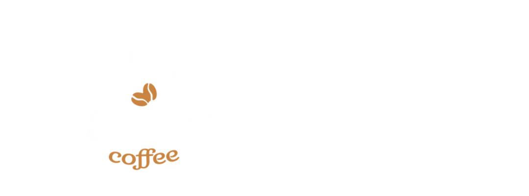 Coffee cup with steam and a house icon.