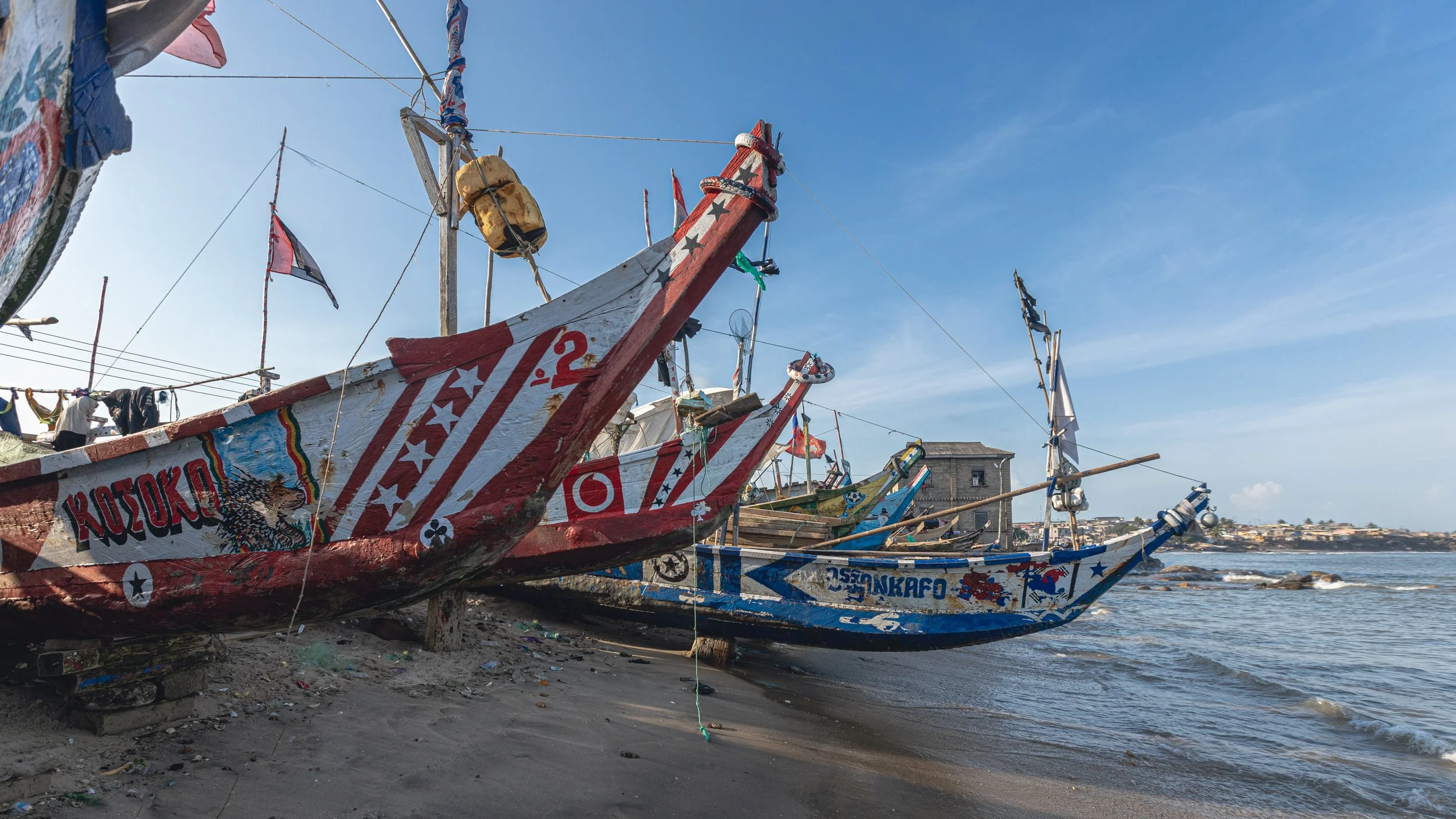 Daily life in Ghana where Pearl House serves young women