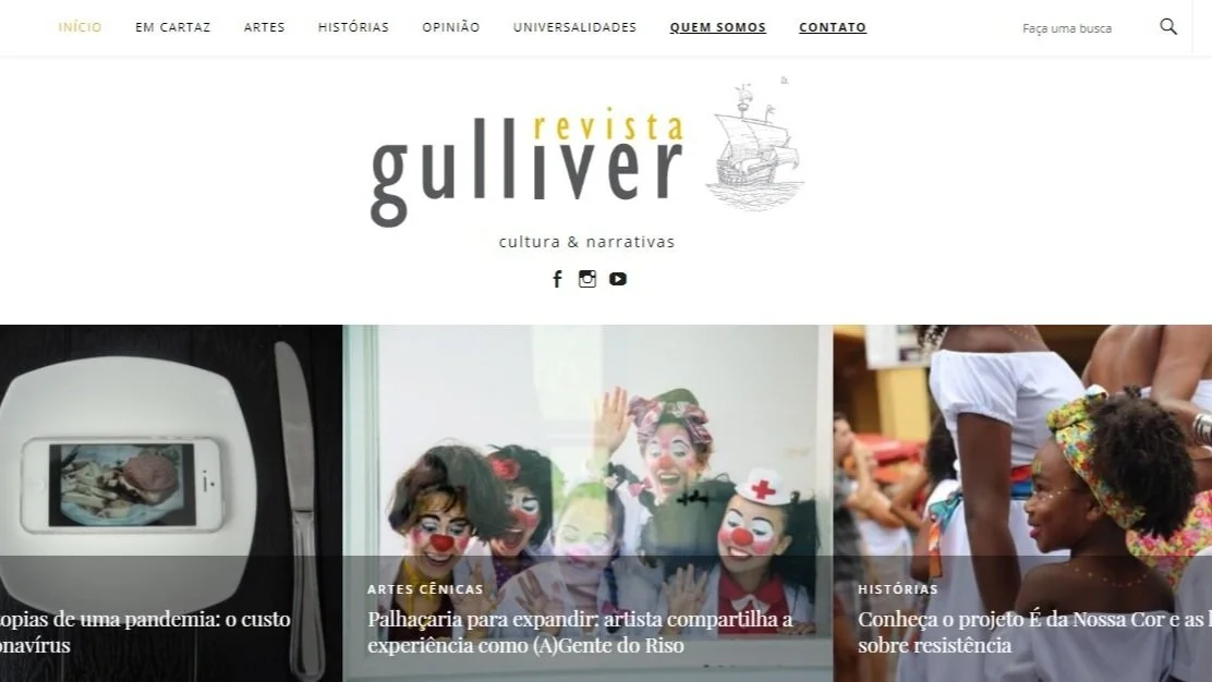 Revista Gulliver - Cultura &amp; Narrativas