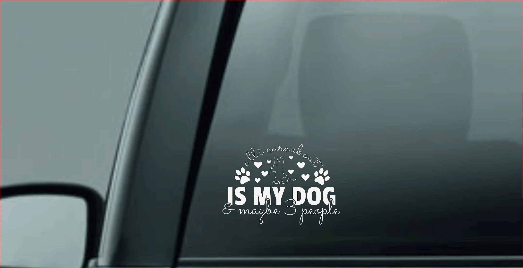 Dog Mom  "all I care about" 1