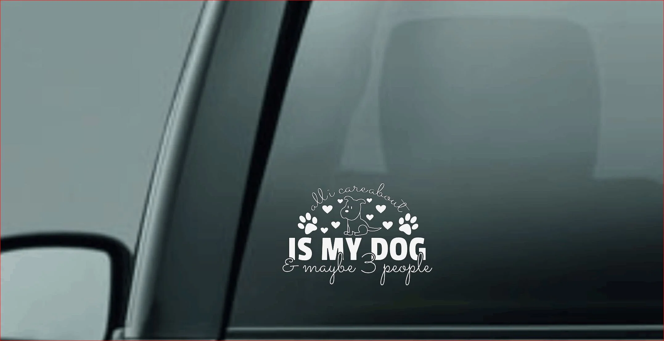 Dog Mom  "all I care about" 5