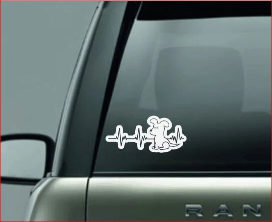 Dog Mom "heartbeat"2