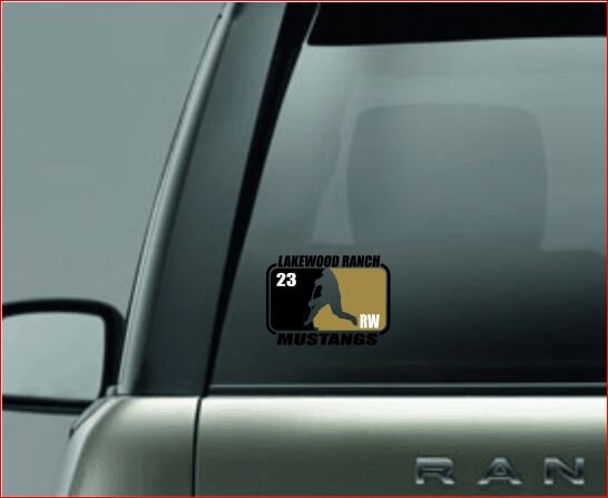 SPLIT IMAGE DECAL, Hockey