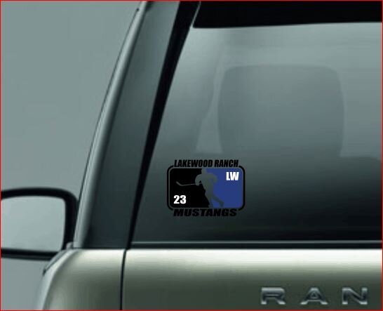 SPLIT IMAGE DECAL, Hockey