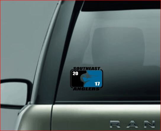 SPLIT IMAGE DECAL, Fishing