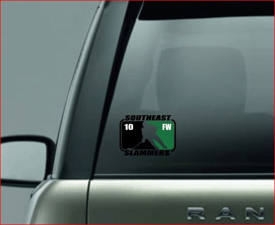 SPLIT IMAGE DECAL, Hockey