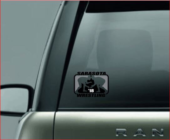 SPLIT IMAGE DECAL, Wrestling