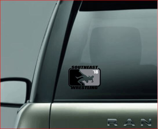 SPLIT IMAGE DECAL, Wrestling