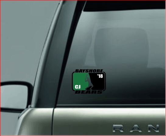 SPLIT IMAGE DECAL, Tennis