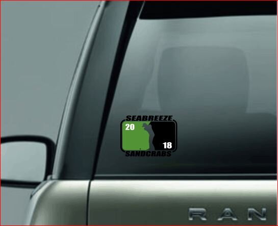 SPLIT IMAGE DECAL, Golf