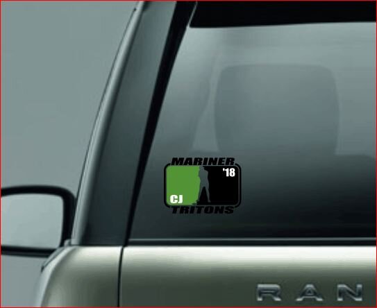 SPLIT IMAGE DECAL, Golf