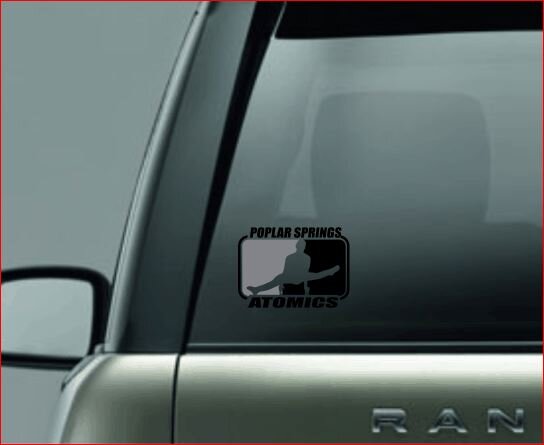 SPLIT IMAGE DECAL, Gymnastics