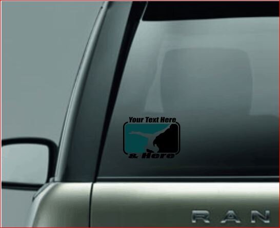 SPLIT IMAGE DECAL, Gymnastics