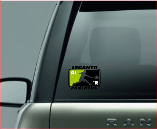 SPLIT IMAGE DECAL, Tennis